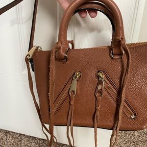 Rebecca Minkoff brown leather crossbody